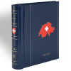 Leuchtturm LIGHTHOUSE SF-Illustrated album PERFECT DP, classic design SWITZERLAND 1843-1959, blue (338994)