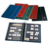 Stock Book LSP4/16R, 32 black pages, red, 339253