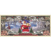 $25 Dollar Banknote "Merry Christmas" with Santa Claus