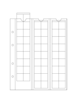 OPTIMA coin sheets M54, 315033