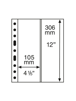 GRANDE sheet 2VC, clear, 324045