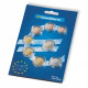 Coin capsules for one euro coin set, 302469